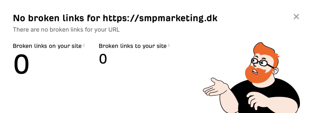broken links