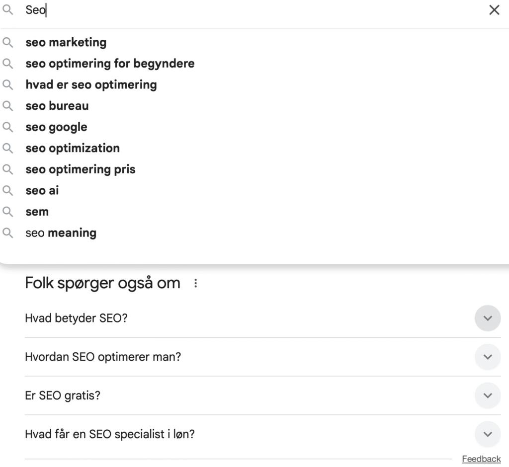 seo google auto
